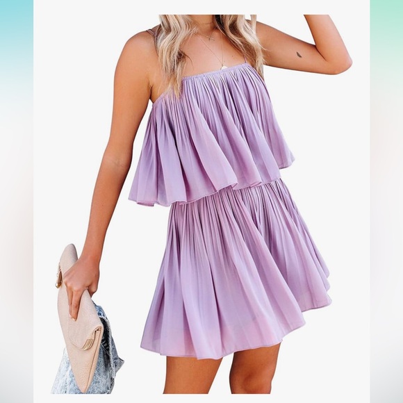 Light purple romper - Picture 2 of 4